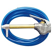Milton (S-157) Siphon Spray-Cleaning Blow Gun & Hose Tubing Kit - Made For Use with Liquids - 150 PSI, Blue