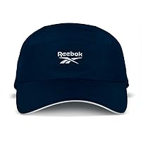 Reebok Unisex Ree Cycling Sports Hat with Vector Logo, Flat Front Panel and Breathable Design Baseball Cap