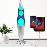 Jambo USB Liquid Motion Lamp, Mood Lamp, Home Decor, Living Room Lamp, Calming Motion Light, Relaxing Night Light, Nightlight, 16