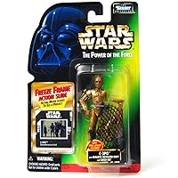 Hasbro Power of The Force Freeze Frame C-3PO w/CargoNet