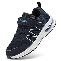 Unisex Kid Air Cushioned Non-Slip Sneakers | Comfortable Lightweight Athletic Shoes | No Lace Fitness Running Tennis