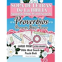 Sopa De Letra De Biblia Letras Grande: Spanish Bible Word Large Print (Spanish Edition)