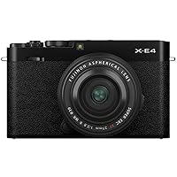 Fujifilm X-E4 XF27mmF2.8 Kit - Black