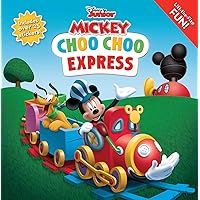 Disney Mickey Mouse Clubhouse: Choo Choo Express Lift-the-Flap (8x8 with Flaps) Disney Mickey Mouse Clubhouse: Choo Choo Express Lift-the-Flap (8x8 with Flaps) Paperback
