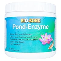 Pond Enzyme Treatment – Ecofriendly Water Cleaner with Natural Enzyme, Fish Waste, Cloudiness –450 Grams Treats 15,000 Liters