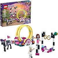 LEGO Friends Magical Acrobatics 41686 Building Kit; Carnival Pretend Play Toy for Kids Who Love Gymnastics Gifts; New 2021 (223 Pieces)
