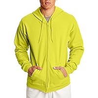 Hanes mens Ecosmart Fleece Full-zip Hoodie, Zip-up Hooded Sweatshirt