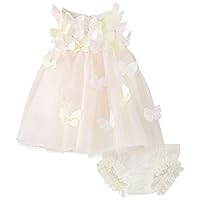 Biscotti Baby-Girls Newborn Bella Butterfly Ballerina Dress