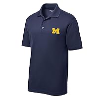 NCAA Primary Logo Left Chest, Team Color Youth Polo, College, University