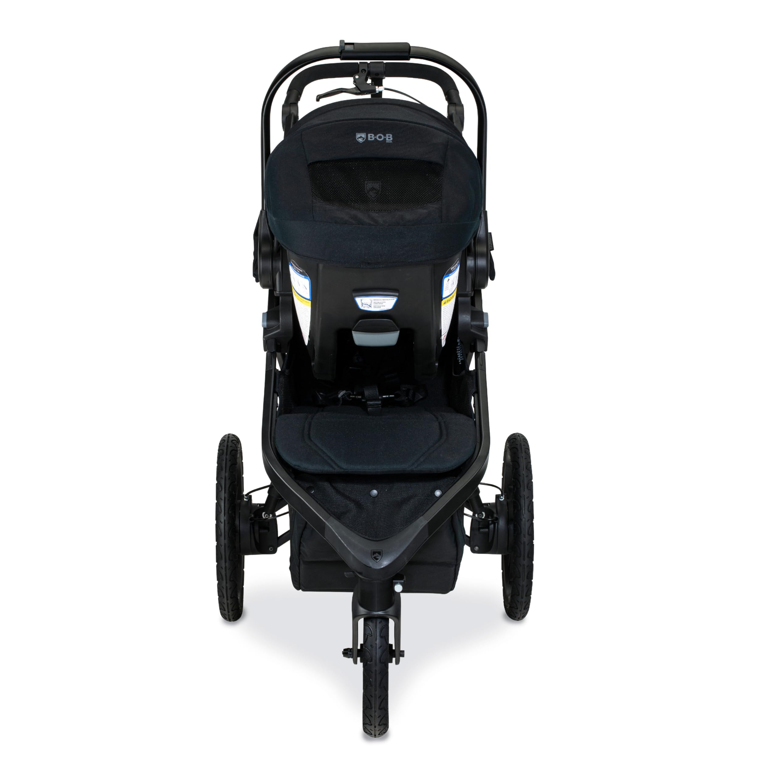 BOB Gear Wayfinder Travel System, Infant Car Seat and Stroller Combo, Nightfall