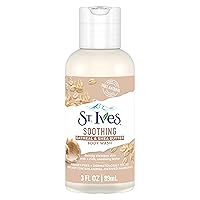St. Ives Soothing Hydrating Travel Size Body Lotion for Women, Daily Moisturizer Oatmeal and Shea Butter for Dry Skin, Made with 100% Natural Moisturizers, 3 fl oz, 24 Pack