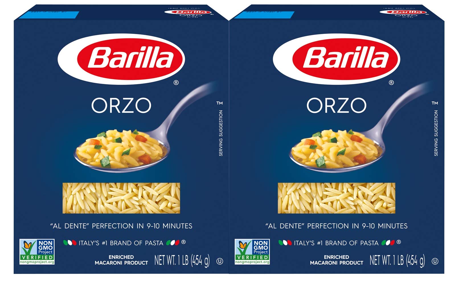 Mua Barilla Orzo Pasta 16 oz. (Pack of 2) trên Amazon Mỹ chính hãng 2023 |  Fado