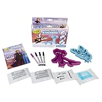 Crayola Frozen 2, Sven & Fire Salamander Model Magic Stacker Set, Gift for Kids, Age 5, 6, 7, 8