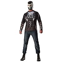 Rubies mens Captain America: Civil War Crossbones Costume Top