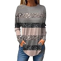 Oversize Womens Long Sleeve Blouse Womens T Shirts Shirts Long Sleeve Shirts for Women Ladies Tops and Blouses Tops for Women Long Sleeve Tee Shirts for Women Womens Pink XXL