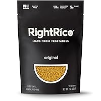 RightRice - Original (7oz. Pack of 1) - Made from Vegetables - High Protein, Vegan, non GMO, Gluten Free