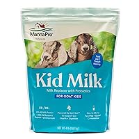 Milk Replacer with Probiotics for Goat Kids | High in Protein to Support Growth | Supports Gut Health and Digestion | 4lbs