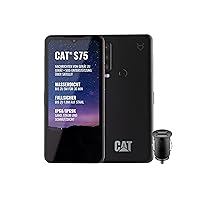 Cat S75 Smartphone Model EU/UK Model BM1S1B w/Satellite Connection Dual SIM Factory Unlocked International Version - Black