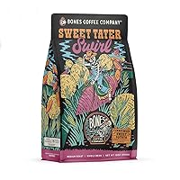 Sweet Tater Swirl Ground Coffee Beans Cinnamon Sweet Potato Flavor | 12 oz Flavored Coffee Gifts Low Acid Medium Roast Gourmet Coffee Beverages (Ground)