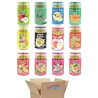 Aloha Maid Drinks, Variety, 1 Can per Flavor, Total 12 Cans (Pack of 12, 12 Flavors)