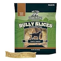 Redbarn Bully Slices for Dogs | Highly Palatable, Long-Lasting Natural Dental Treats with Functional Ingredients, 9 oz. (Pack of 3) - French Toast
