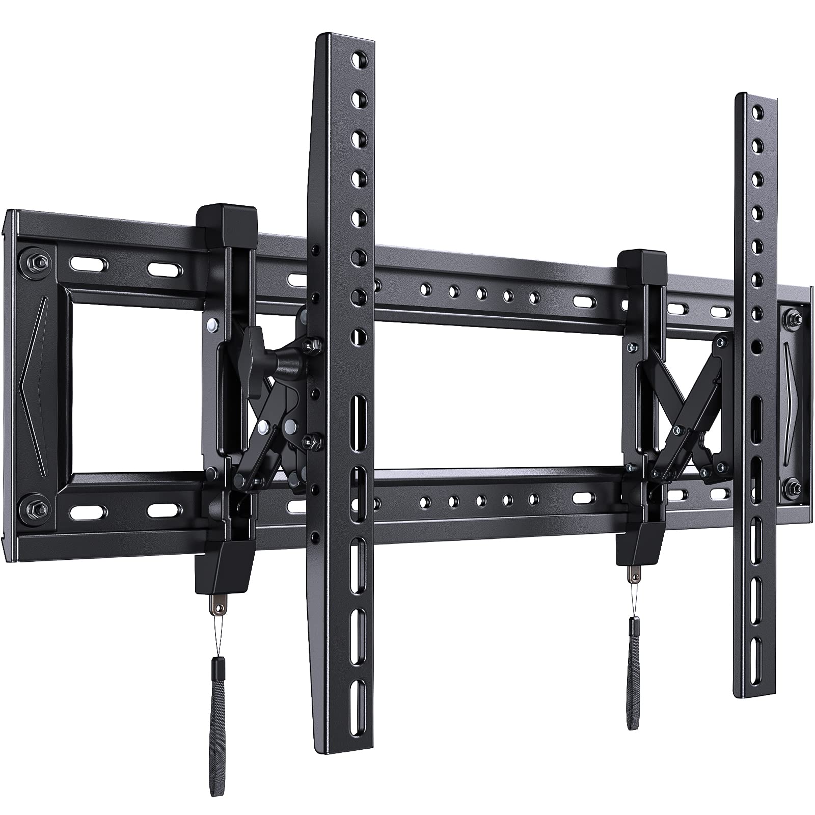 Pipishell Advanced Tilt TV Wall Mount Bracket Extentable for Most 50-90 inch 4K OLED QLED LCD LED Flat and Curved TVs up to 132 lbs, Max VESA 600x400mm, Fits 16, 18, 24 Inch Wood Stud Spacing