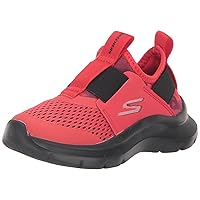 Skechers Kids Boy's Skech Fast Sneaker, Red/Black, 6 Toddler