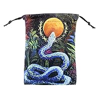Tarot Card Storage Bag Board Game Cards Organizer Pouch Fashion Altar Drawstring Storage Bag For Dices Jewelry-Trinkets Gift Bags With Handles Drawstring Christmas Gift Bags