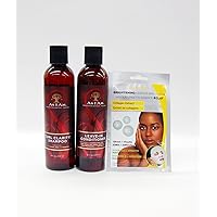 As I Am Curl Clarity Shampoo 8oz + Leave-In Condition 8oz AND Brightening Essence Mask