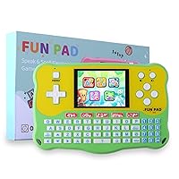 Kids Tablet/Baby Learning Pad with 102 Activities/Toddler Tablet with ABC/Words/Music/Math Interactive Educational Electronic Toys Gifts Handheld Game for Preschool Boys Girls Ages 3-12