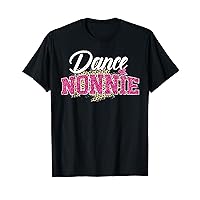 Dance Nonnie Leopard Funny Dancing Nonnie Mother's Day T-Shirt