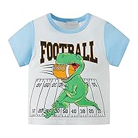 Basketball Set Boys Short Sleeve Dinosaur Letter Prints T Shirt Tops Mid Top Boys