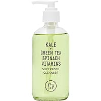 Youth To The People Facial Cleanser - Kale and Green Tea Cleanser - Gentle Face Wash, Makeup Remover + Pore Minimizer for All Skin Types - Vegan (8oz)