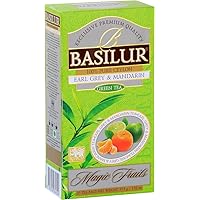 Basilur Magic Fruits - Earl Grey & Mandarin Falvored Ceylon Tea in 25 Tea Bags