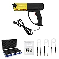 Magnetic Induction Heater Kit, 1500W 110V Heat Induction Tool for Automotive Flameless Heat Induction, 3 Coils, Aluminum Tool Box, Portable Rusty Screw Screw Removal Tool