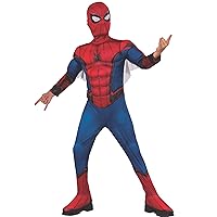 Rubie's Child's Marvel Spider-Man Far from Home Deluxe Spider-Man Costume & Mask, Small
