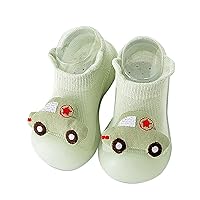 Baby Toddlers Moccasins Fuzzy Anti-Slip Slipper Floor Thick Indoor Outdoor Winter Warm Shoes Socks Foot Warmer