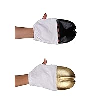 elope Gold Unicorn Front Hooves Costume Accessory Hand Covers for Adults and Kids