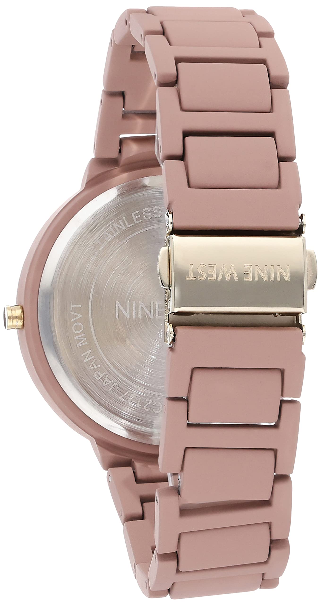 Nine West Women's Rubberized Bracelet Watch