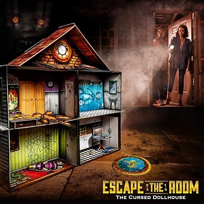 Think Fun Escape The Room The Cursed Dollhouse – an Escape Room Experience in a Box for Ages 13 and Up