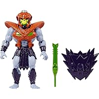 Masters of the Universe Origins Action Figure & Accessory, Rise of Snake Men Snake Armor Skeletor & Mini Comic Book, 5.5 inch