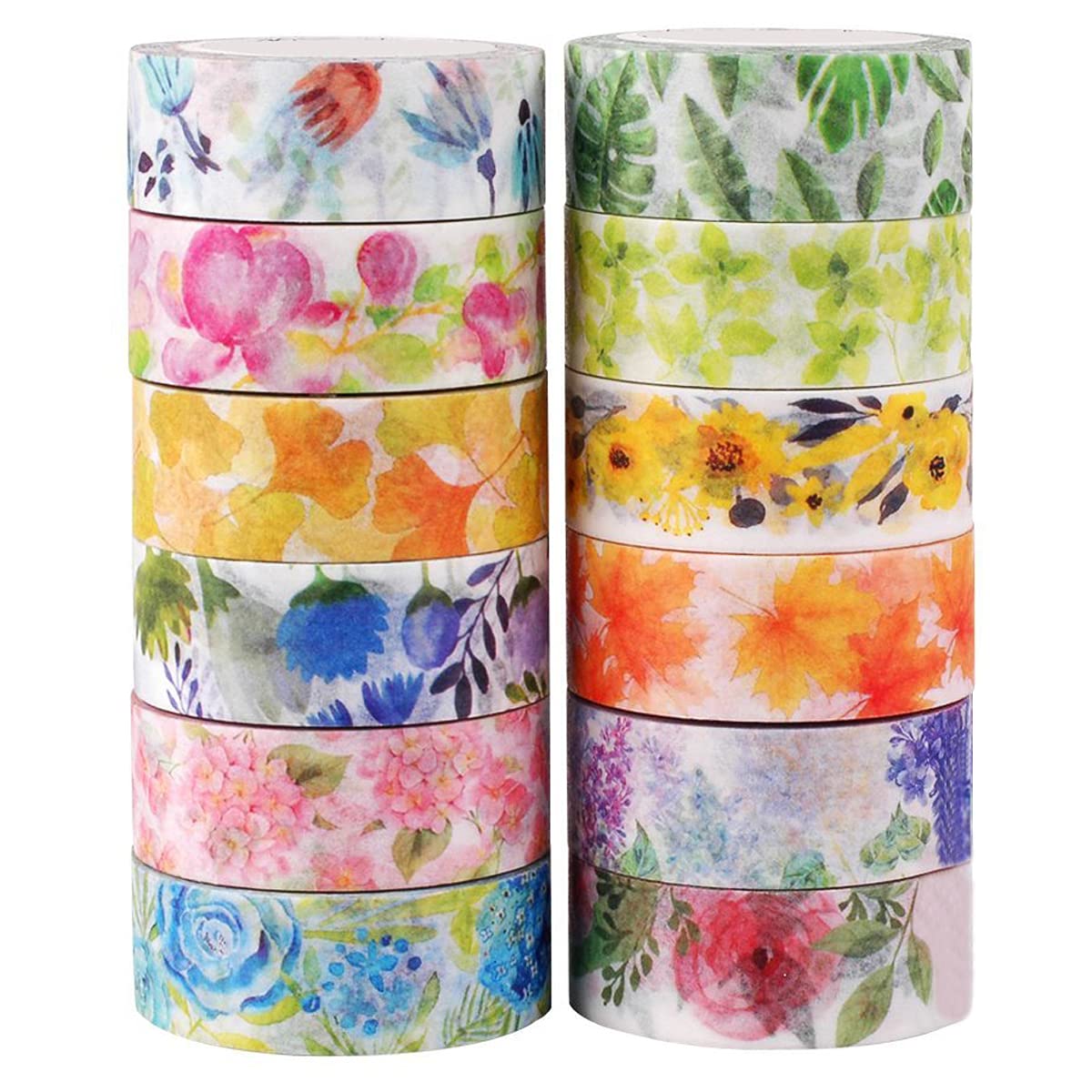 Mua Knaid Floral Washi Tape Set, Assorted 12 Rolls of Spring ...
