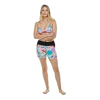 Body Glove Women's Standard Splash Elastic Waist Hybrid Swim Short with UPF 50