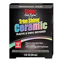 Stoner Car Care 95451 Trim Shine Ceramic Plastic and Vinyl Restorer Kit Professional Grade Restore Automotive Create a Semi-Permanent Shine