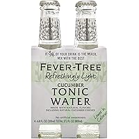 FEVER-TREE Cucumber Tonic Water 4 Pack, 200 ML