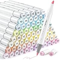 Ohuhu Alcohol Markers Brush Tip - 320-color Double Tipped Art Sketch Marker  Set for Artists Adults Coloring Illustration -Brush & Chisel Dual Tips -  Honolulu Series of Ohuhu Markers - Refillable Ink