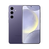 SAMSUNG Galaxy S24 Cell Phone, 128GB AI Smartphone, Unlocked Android, 50MP Camera, Fastest Processor, Long Battery Life, US Version, 2024, Cobalt Violet