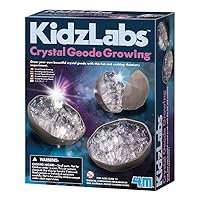 4M KidzLabs Grow Your Crystal Geodes Kit