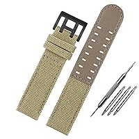 SKM For Hamilton Khaki Field Watch h760250/h77616533/h70605963 H68201993 Watch Strap Genuine Leather Nylon Men Watch Band 20mm 22mm