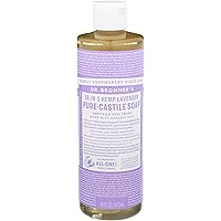 Dr Bronners Magic Soap All One Csla16/76416 16 Oz Lavender Dr. Bronner'S Pure Castile Liquid Soaps